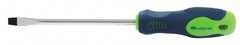 11875 Отвертка, SL8,0 х 150 мм, CrV, 2-х компонентная рукоятка  Сибртех
