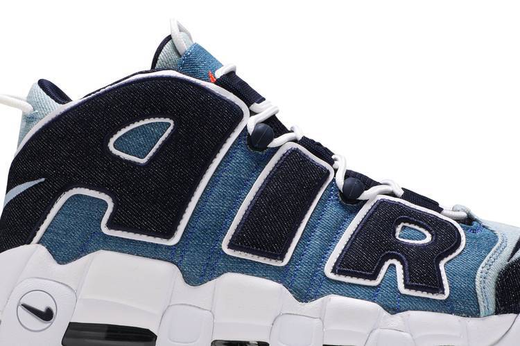 Nike Air More Uptempo 96 Denim Hyper Sneakers