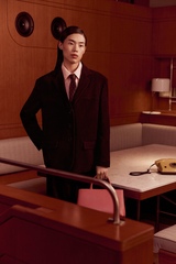 Jacket ODRI dark brown color