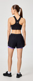 Шорты с лосинами Nordski Stayer Black/Lavender W женские