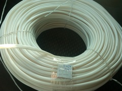 Трубка ТВ-40 (кембрик) 5,0 х 0,6 (200 м) белая
