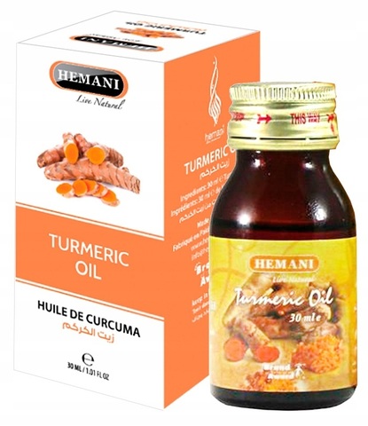 TURMERIC OIL, Hemani (Масло КУРКУМЫ, Хемани), 30 мл.