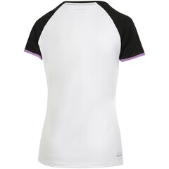 Женская теннисная футболка Lotto Top Ten W III Tee PRT2 PL - bright white/all black