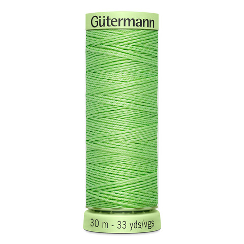 Нить Top Stitch 30/30 м для декоративной отстрочки, Gutermann, 153 салатовый