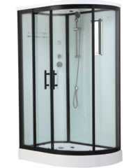 Душевая кабина Timo Standart Black 120*85*220  (T-6602BL)