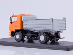 MAZ-5550 tipper restyling orange-gray 1:43 Start Scale Models (SSM)