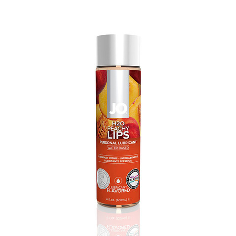 JO Flavored Peachy Lips, 120ml Ароматизированный лубрикант Персик на водной основе