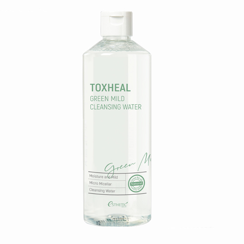 ESTHETIC HOUSE Жидкость для снятия макияжа TOXHEAL Green Mild Cleansing Water, 530 мл