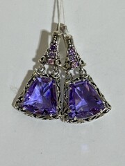 Ливадия (серьги из серебра)