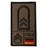 Café Viereck Rank Patch Oberfeldwebel oliv