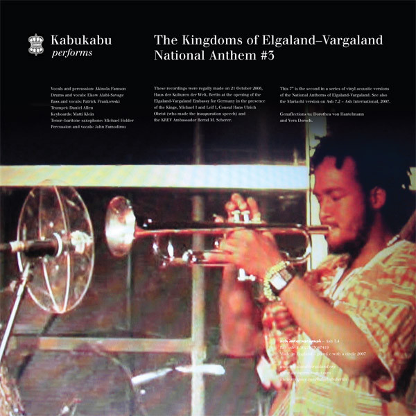 The Kingdoms of Elgaland-Vargaland: National Anthem #3, #4