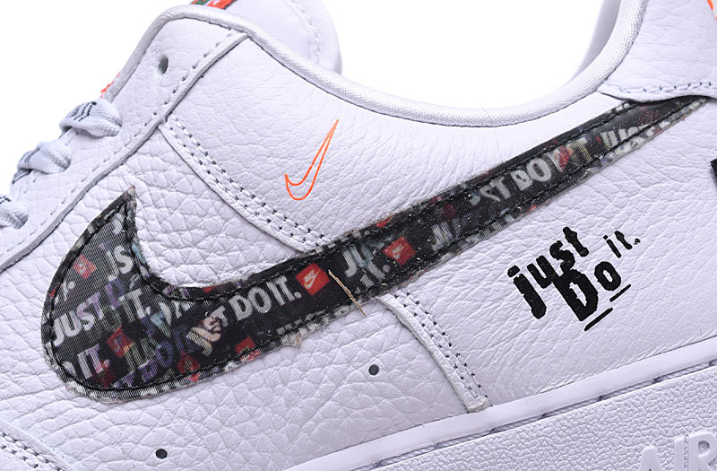 air force 1 just do it white footlocker