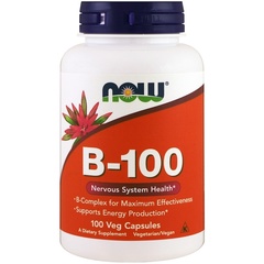 Now Foods, B-100, 100 веганских капсул