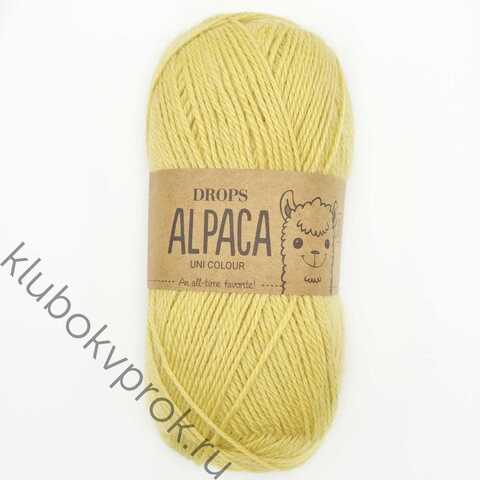 DROPS ALPACA UNI COLOUR 9028, Лимонный пирог