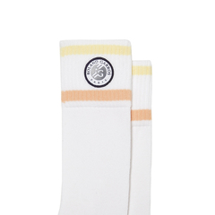 Теннисные носки Lacoste Sport Roland Garros Edition Striped Socks 1P - white/orange/green