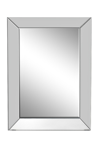 Зеркало декоративное 110х80см Garda Decor в геометричной зеркальной раме