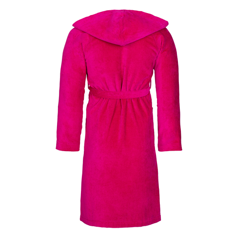 Халат велюровый Vossen Texas cranberry 377 малиновый