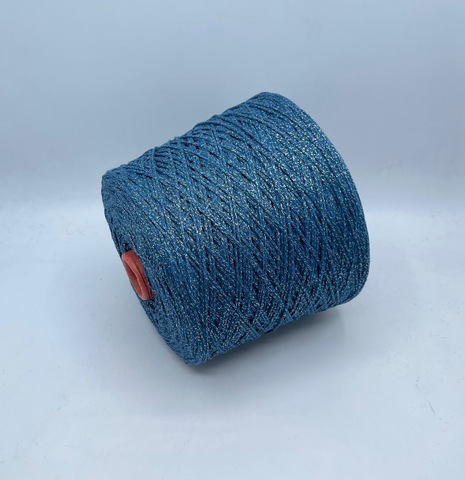 Linsieme (пр.Италия),art.Sirio, 150м/100гр,9% Кашемир, 18% Полиамид, 38% Меринос, 28%Вискоза, 7%Люрекс цвет-Океан+люрекс.арт.32086