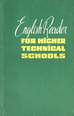 English Reader for Higher Technical Schools