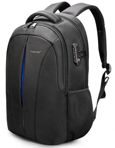 Картинка рюкзак для ноутбука Tigernu T-B3105A черно-синий - 1