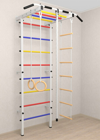 Шведская стенка Sv Pro рукоход 851 (Турник Pro рукоход/Канат/Kольца/Лестница)