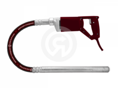 Портативный вибратор КРАСНЫЙ МАЯК 35/1 - [0,8 кВт / 35 мм / 1 м / 220V]