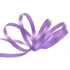 Лента атласная фиолетовая 3 мм.