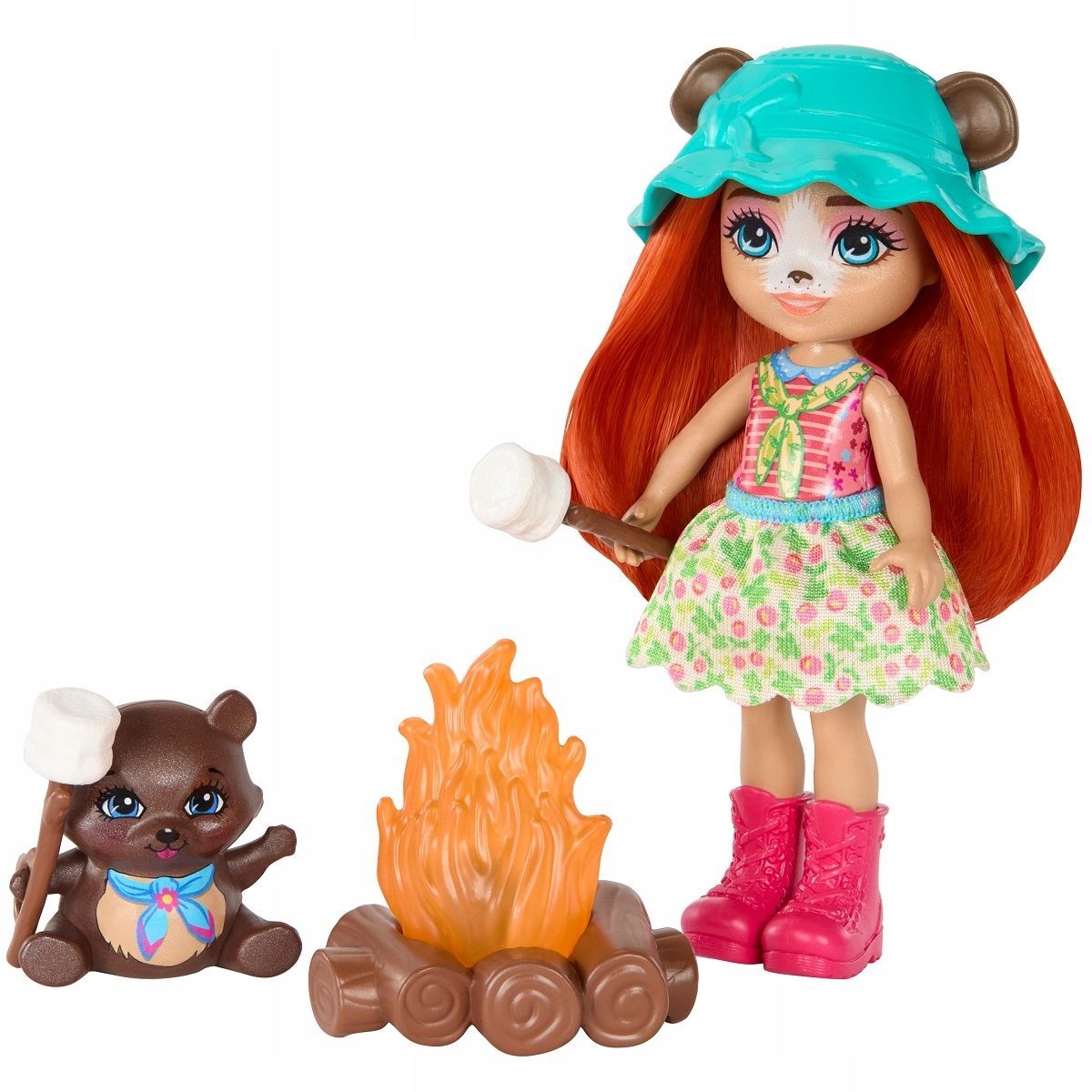 Кукла Enchantimals Mattel - Набор для похода с куклой и животными +  аксессуары - Энчантималс HTW71 купить в Москве | Доставка по России.