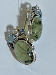 Моника (серьги из серебра)