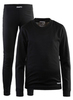 Комплект термобелья Craft Baselayer Set Black детский