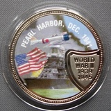 K8735, 2001, Либерия, 10  долларов II Мировая война. Перл-Харбор