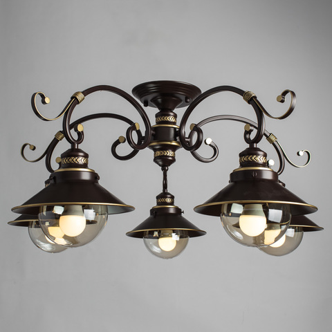 Люстра Arte Lamp Grazioso A4577PL-5CK