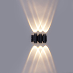 Светильник светодиодный настенный 86815-9.2-006TL LED6*1W BK Черный без Пульта