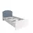 Кровать «Лавис» КРД 900.1 (белый/белый софт), ЛДСП\МДФ, ДСВ Мебель