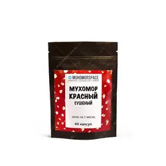 Мухомор красный 60 капсул. СВЕЖИЙ СБОР