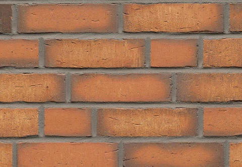 Feldhaus Klinker - R758NF14, Vascu Terracotta, 240x14x71 - Клинкерная плитка для фасада и внутренней отделки