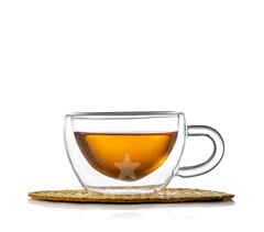 Набор чашек-кружек с двойными стенками, 180 мл, 4 шт