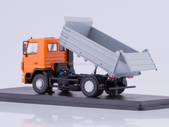 MAZ-5550 tipper restyling orange-gray 1:43 Start Scale Models (SSM)