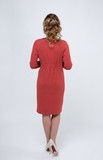 Платье для беременных и кормящих 08054 красный