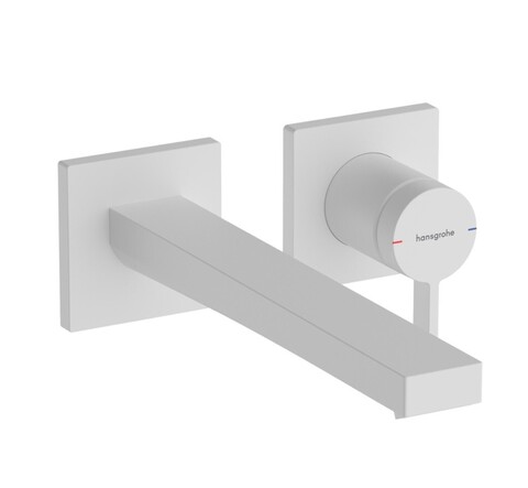 Hansgrohe 73051700 Tecturis E Смеситель для раковины, однорычажный, настенный, с изливом 22,5, скрытого мо