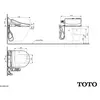 Крышка-биде с микролифтом Toto EK 2.0 TCF6632G#NW1