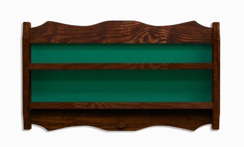 Полка для шаров навесная (черный орех, 60 х 34 х 9 см)