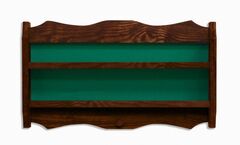 Полка для шаров навесная (черный орех, 60 х 34 х 9 см)