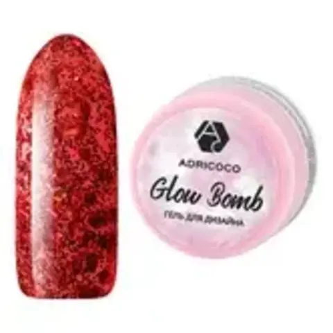 Гель для дизайна ногтей ADRICOCO Glow Bomb №03 