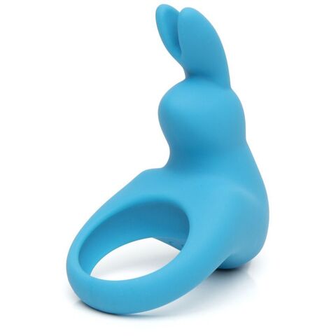 Голубое эрекционное виброкольцо Happy Rabbit Rechargeable Rabbit Cock Ring - Happy Rabbit 84679