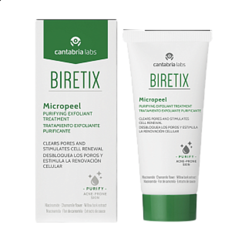 Biretix Micropeel – Purifying Exfoliant Treatment (Cantabria Labs) – Очищающий скраб-эксфолиант 50 мл