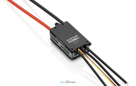 ESC регулятор мотора Hobbywing Platinum SBEC 260A 6-14S HV v5