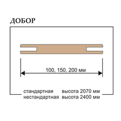 Купить Добор телескоп эмаль Regi Doors