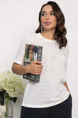 Футболка Нэсти (молочная) Б14079-10М LT Collection