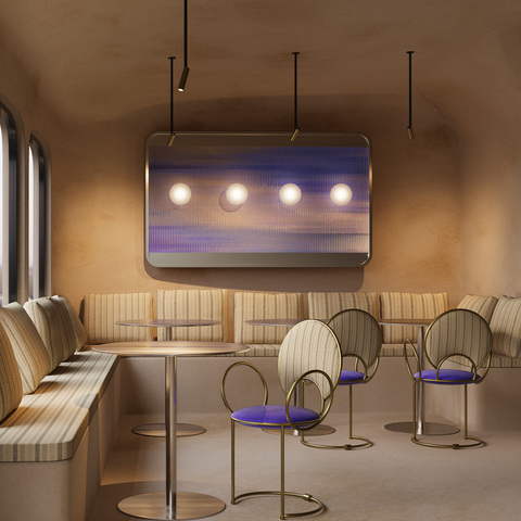 Подвесной светодиодный светильник Maytoni Focus T P141RS-L125-6W3K-B